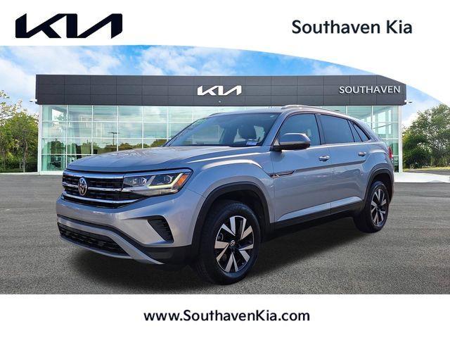 used 2023 Volkswagen Atlas Cross Sport car, priced at $18,997