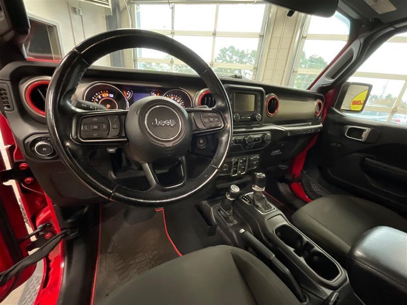 used 2020 Jeep Wrangler Unlimited car, priced at $20,988