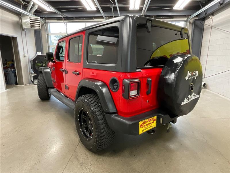 used 2020 Jeep Wrangler Unlimited car, priced at $20,988