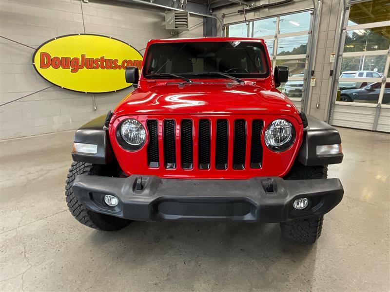 used 2020 Jeep Wrangler Unlimited car, priced at $20,988