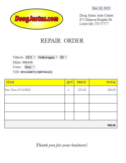 used 2021 Volkswagen ID.4 car, priced at $15,995