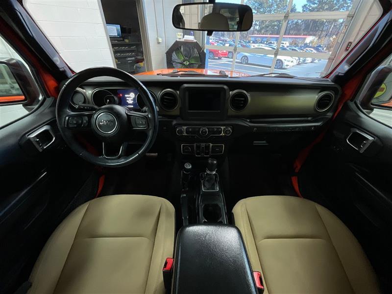 used 2018 Jeep Wrangler Unlimited car, priced at $21,500