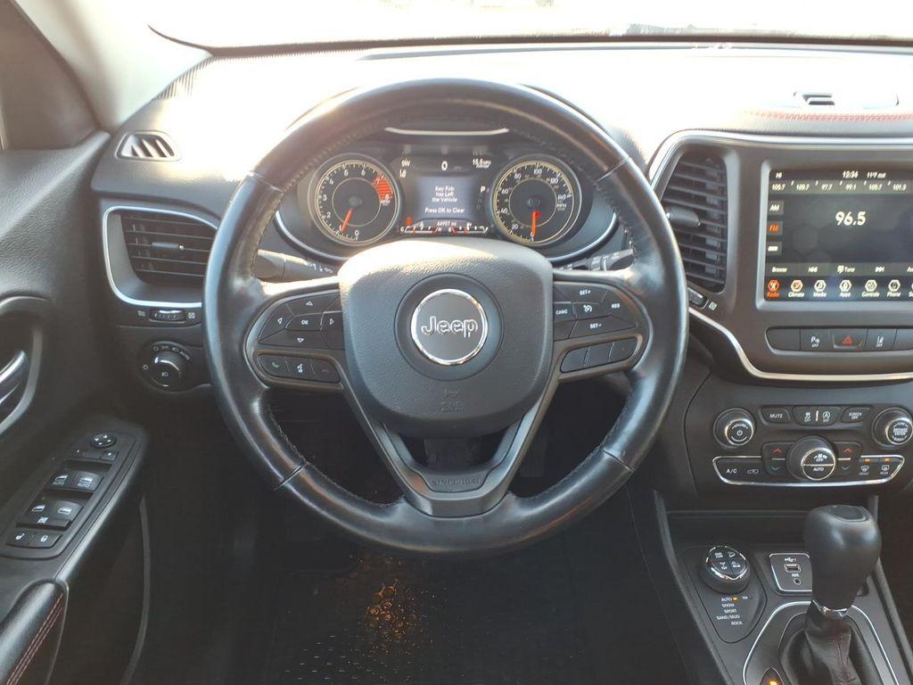 used 2021 Jeep Cherokee car, priced at $23,500