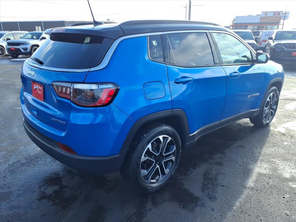 used 2023 Jeep Compass car, priced at $22,900