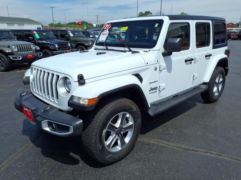 used 2021 Jeep Wrangler Unlimited car, priced at $29,999