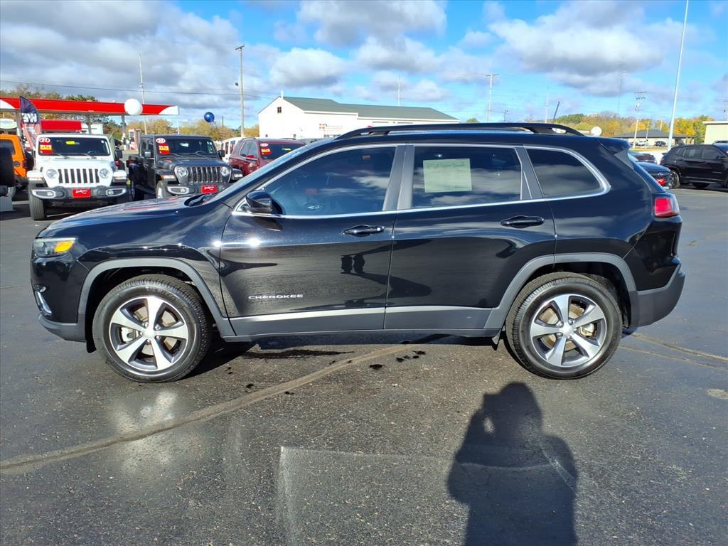 used 2022 Jeep Cherokee car, priced at $24,900