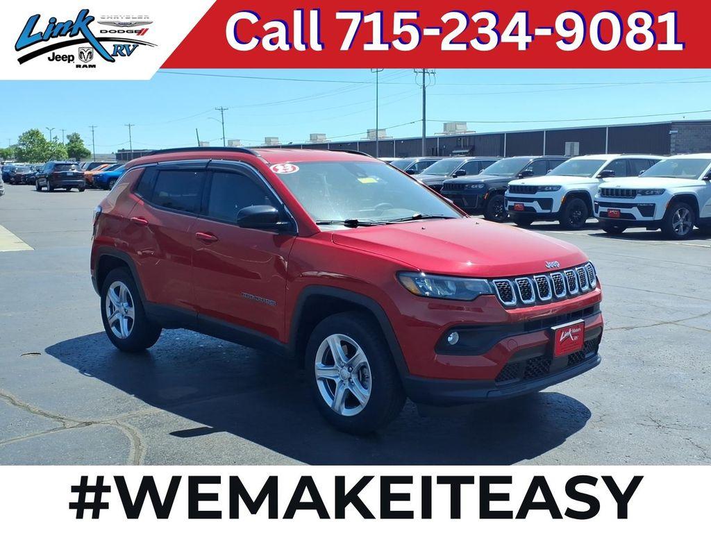 used 2023 Jeep Compass car, priced at $22,990