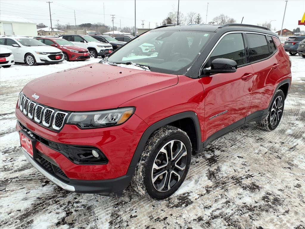 used 2023 Jeep Compass car, priced at $22,500