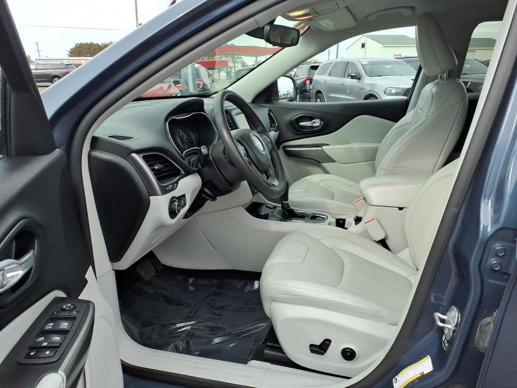 used 2021 Jeep Cherokee car, priced at $16,500