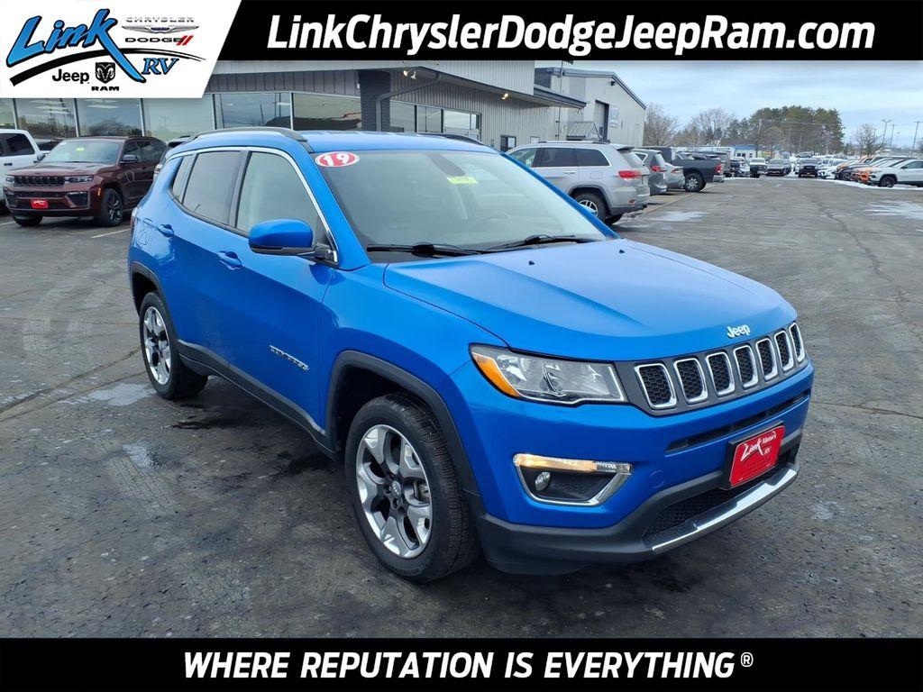 used 2019 Jeep Compass car, priced at $18,500