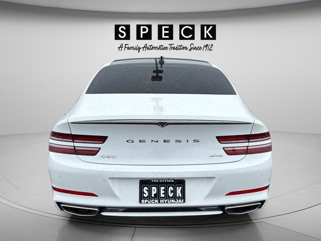 used 2022 Genesis G80 car, priced at $36,183