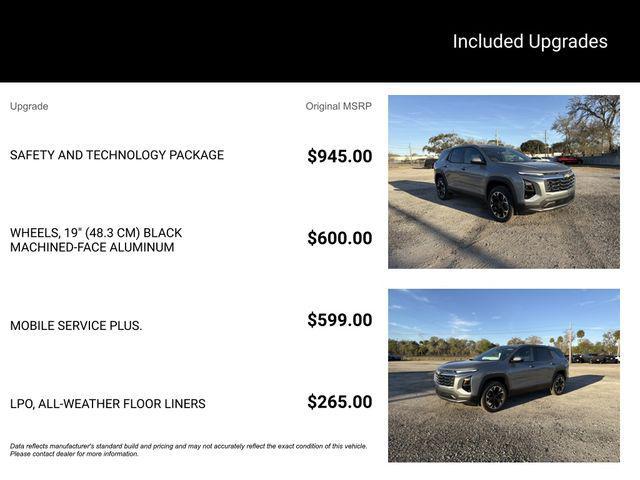 new 2026 Chevrolet Equinox car, priced at $27,125