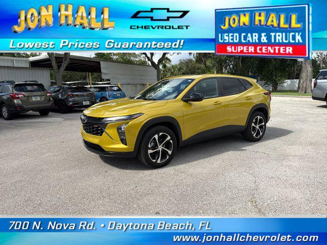 used 2024 Chevrolet Trax car, priced at $20,873