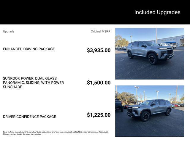 new 2026 Chevrolet Traverse car, priced at $50,426