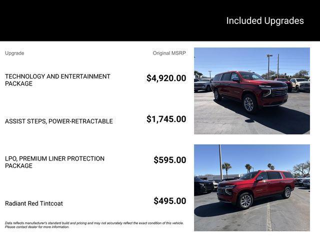 new 2026 Chevrolet Suburban car, priced at $78,619