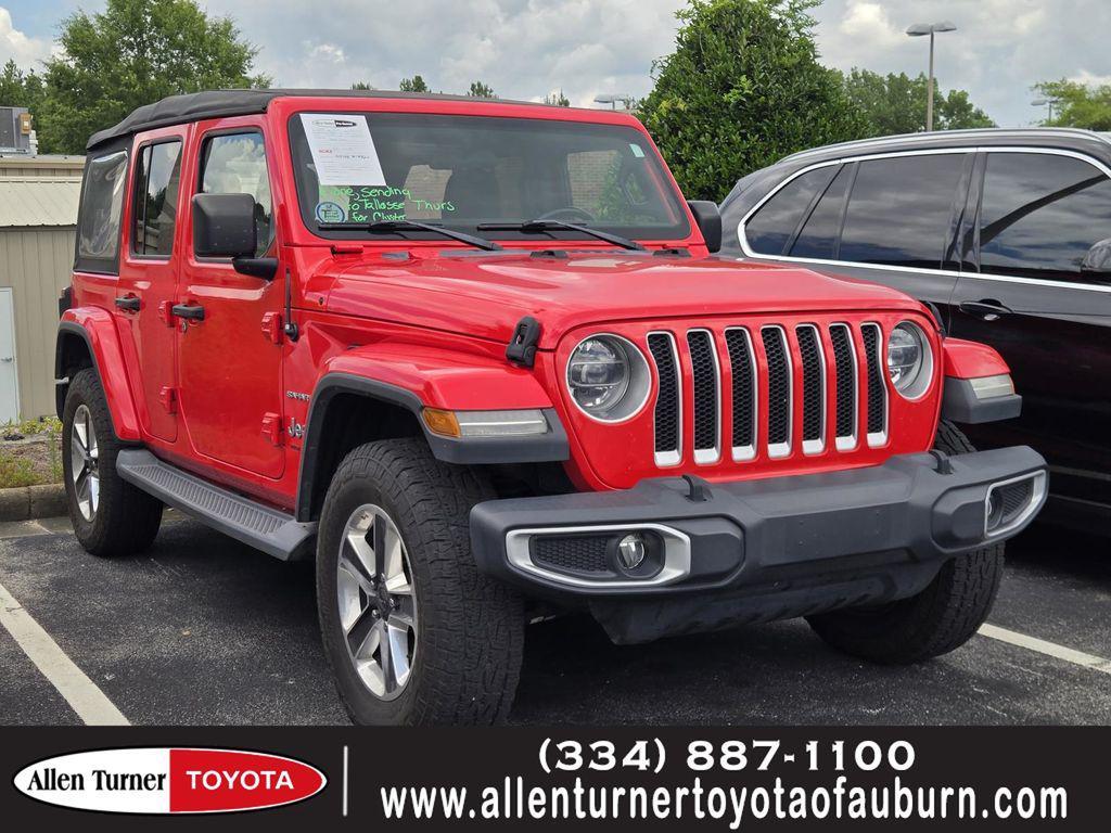 used 2018 Jeep Wrangler Unlimited car, priced at $27,559