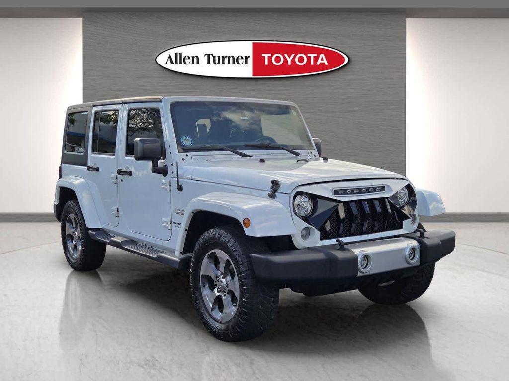 used 2018 Jeep Wrangler JK Unlimited car, priced at $19,478