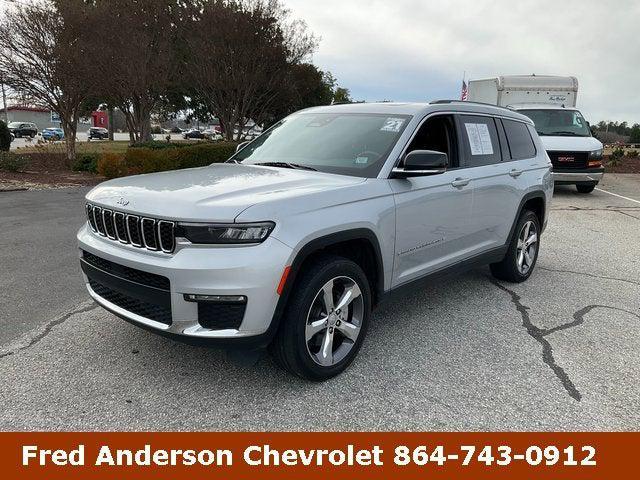 used 2021 Jeep Grand Cherokee L car, priced at $24,575