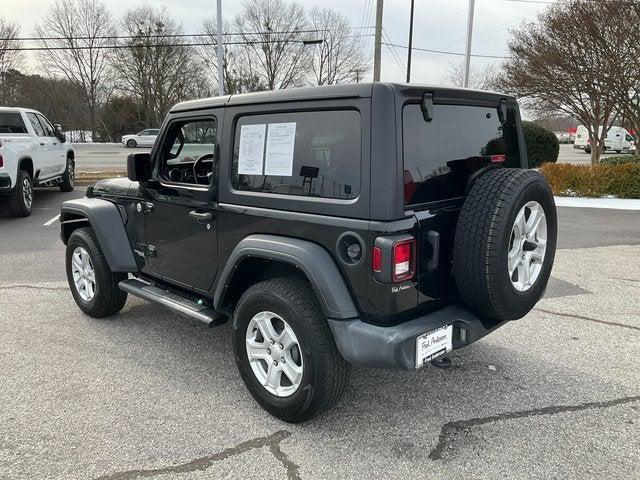 used 2021 Jeep Wrangler car, priced at $21,911