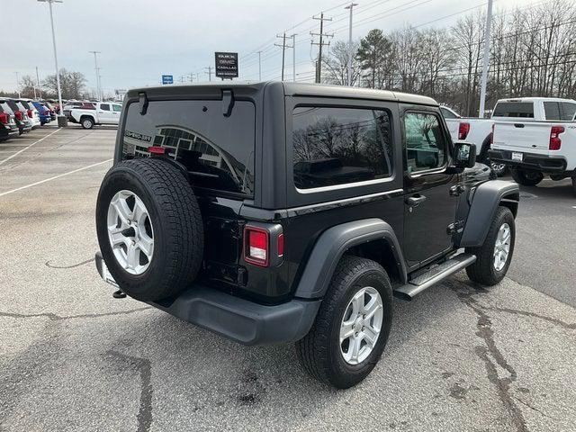 used 2021 Jeep Wrangler car, priced at $21,911