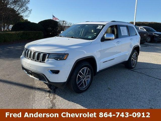 used 2021 Jeep Grand Cherokee car, priced at $23,419