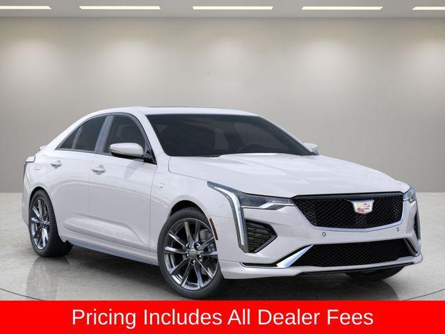 new 2025 Cadillac CT4 car, priced at $49,130