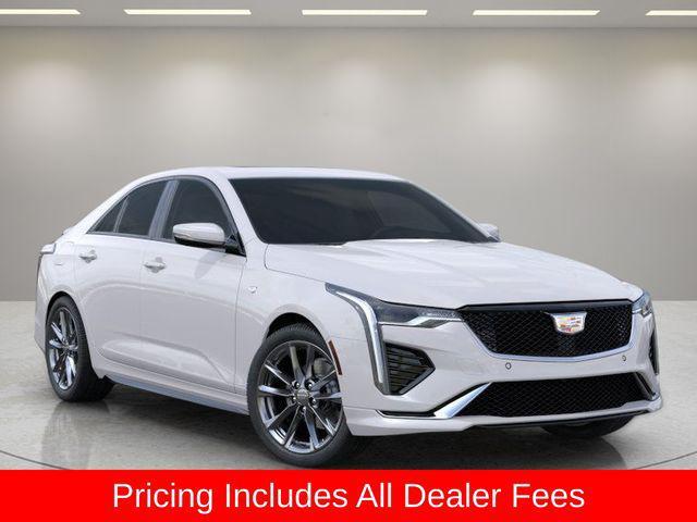 new 2025 Cadillac CT4 car, priced at $49,130