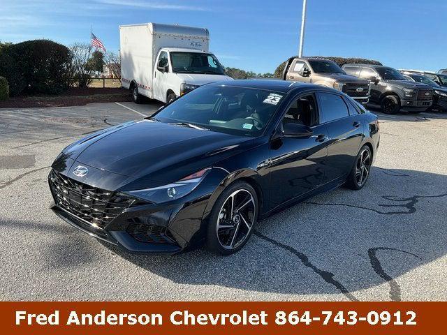 used 2023 Hyundai Elantra car, priced at $21,828