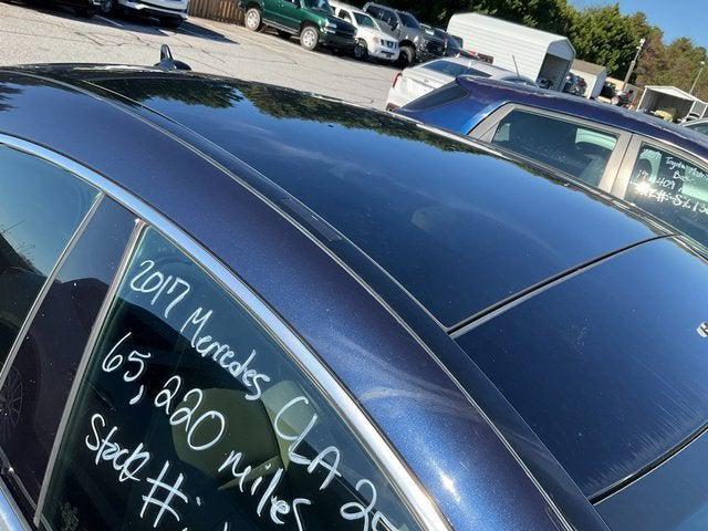 used 2017 Mercedes-Benz CLA 250 car, priced at $15,000
