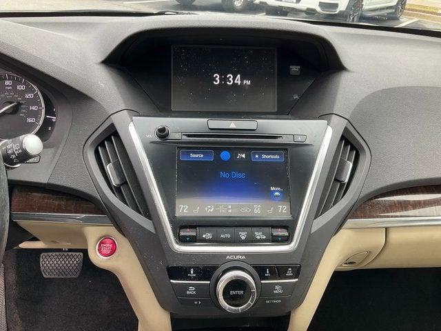 used 2017 Acura MDX car, priced at $19,500