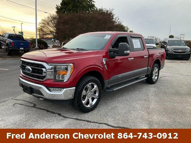 used 2021 Ford F-150 car, priced at $37,700