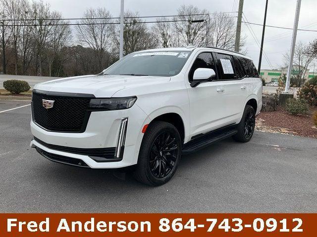 used 2024 Cadillac Escalade car, priced at $90,691