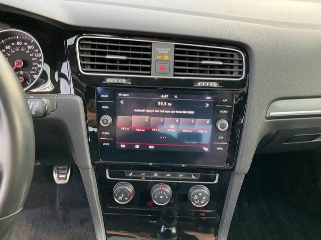 used 2019 Volkswagen Golf GTI car, priced at $20,780