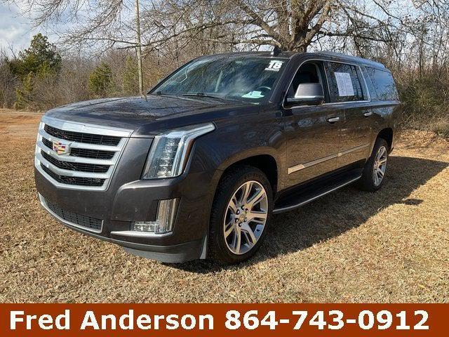 used 2018 Cadillac Escalade ESV car, priced at $25,837