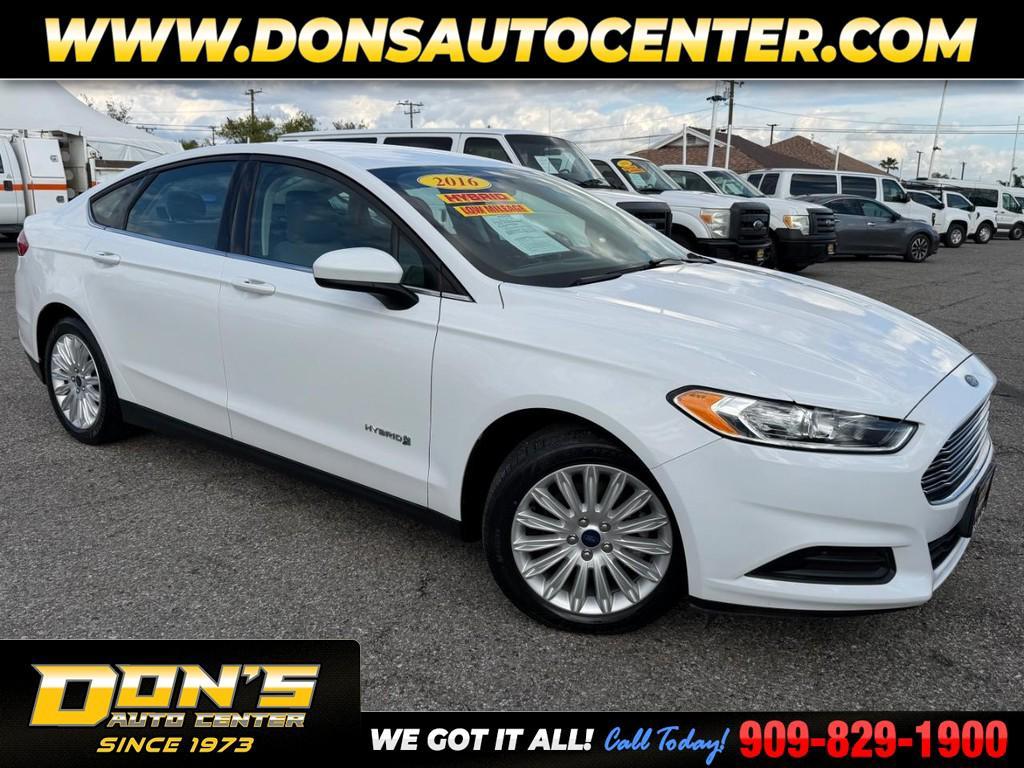 used 2016 Ford Fusion Hybrid car, priced at $13,993