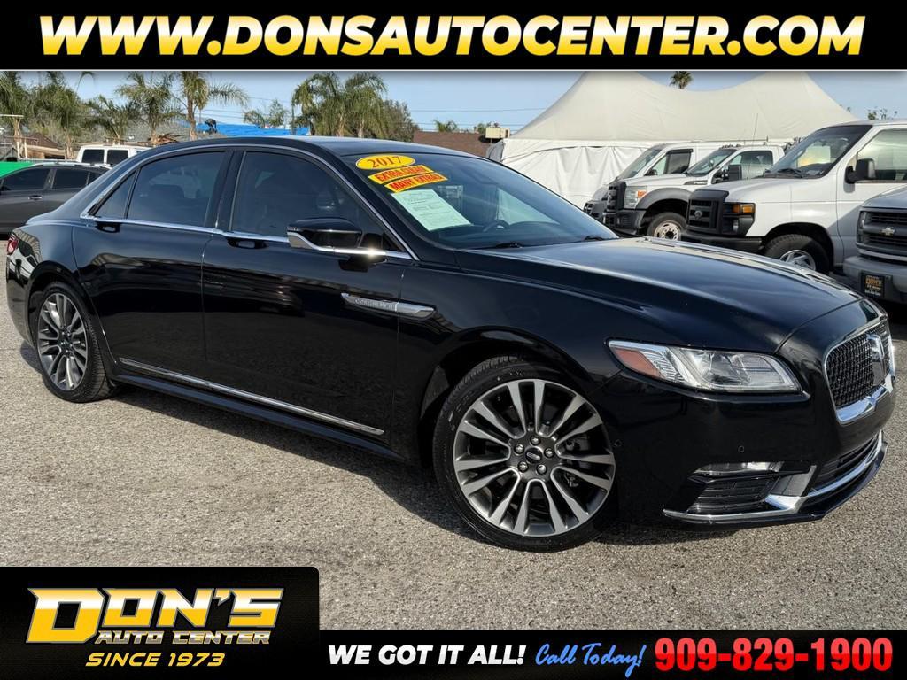 used 2017 Lincoln Continental car, priced at $29,550