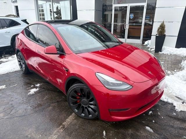 used 2022 Tesla Model Y car, priced at $27,974