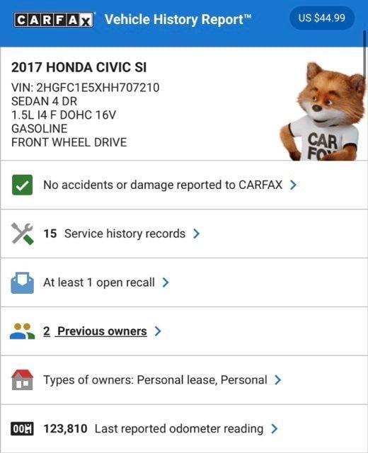 used 2017 Honda Civic car, priced at $14,974