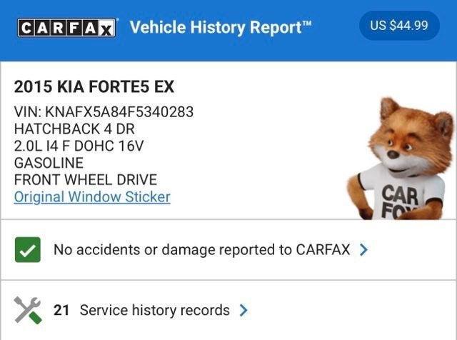 used 2015 Kia Forte car, priced at $8,974