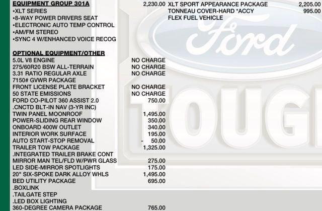 used 2022 Ford F-150 car, priced at $41,574