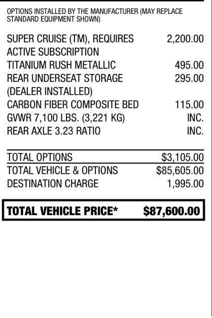 used 2024 GMC Sierra 1500 car, priced at $61,844