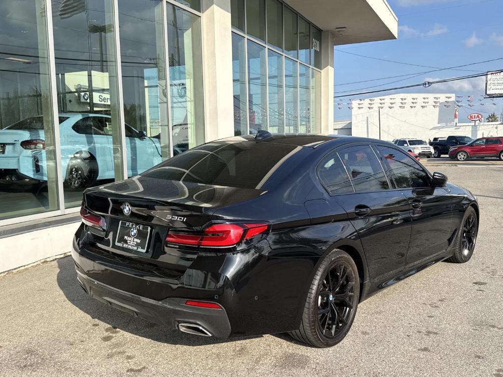used 2021 BMW 530 car, priced at $28,213