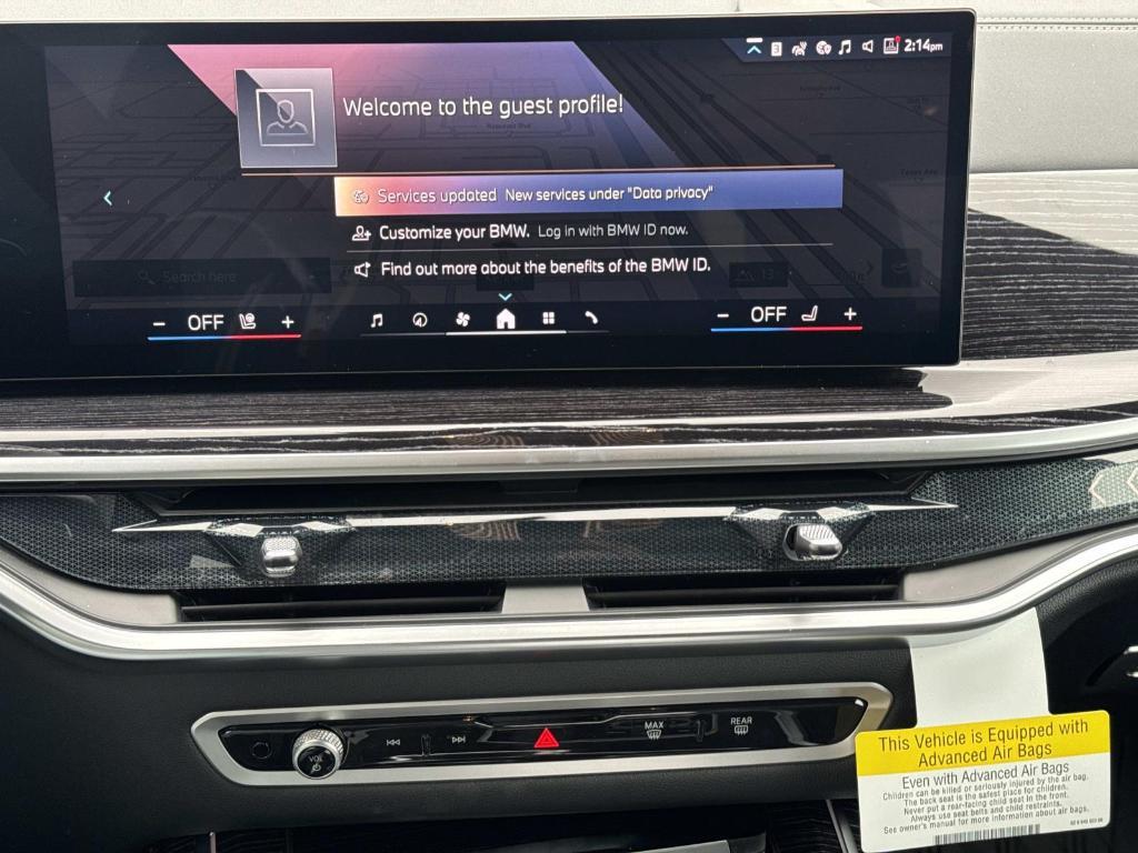 new 2026 BMW X7 car, priced at $96,685