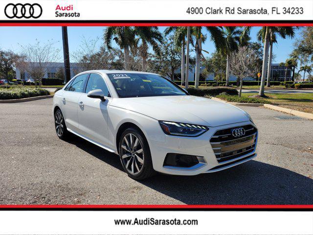 used 2021 Audi A4 car, priced at $26,944