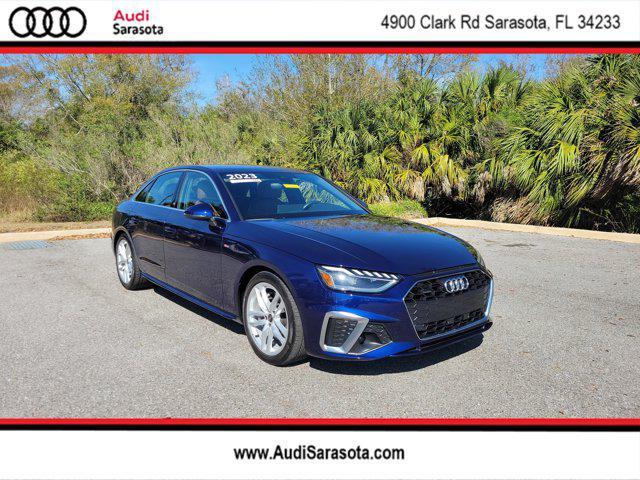 used 2023 Audi A4 car, priced at $31,988