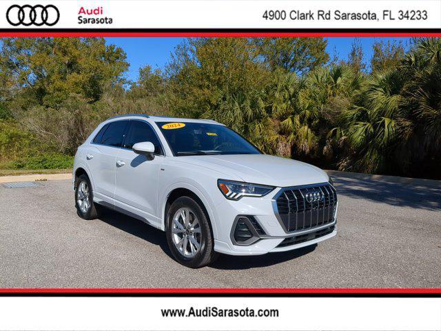 used 2024 Audi Q3 car, priced at $33,588