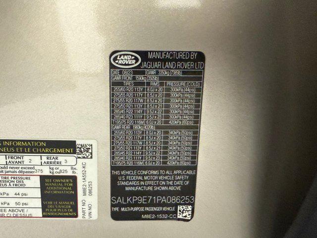 used 2023 Land Rover Range Rover car, priced at $93,224