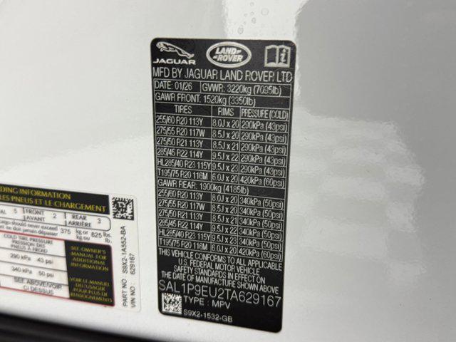 new 2026 Land Rover Range Rover Sport car, priced at $104,496