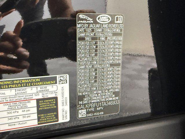 new 2026 Land Rover Range Rover car, priced at $143,721