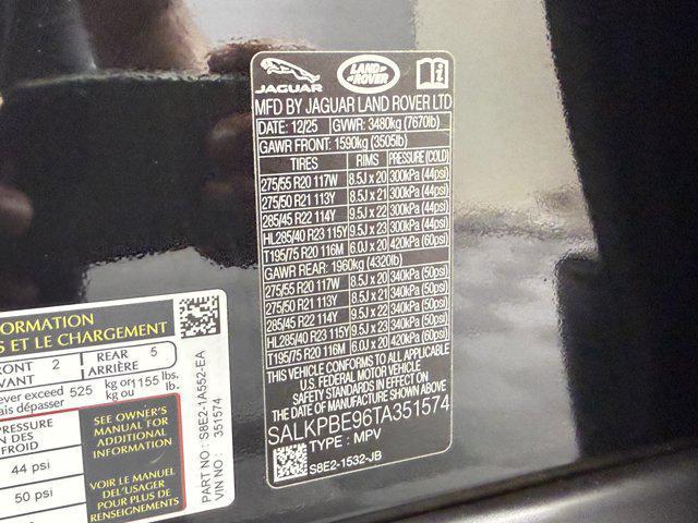 new 2026 Land Rover Range Rover car, priced at $157,001